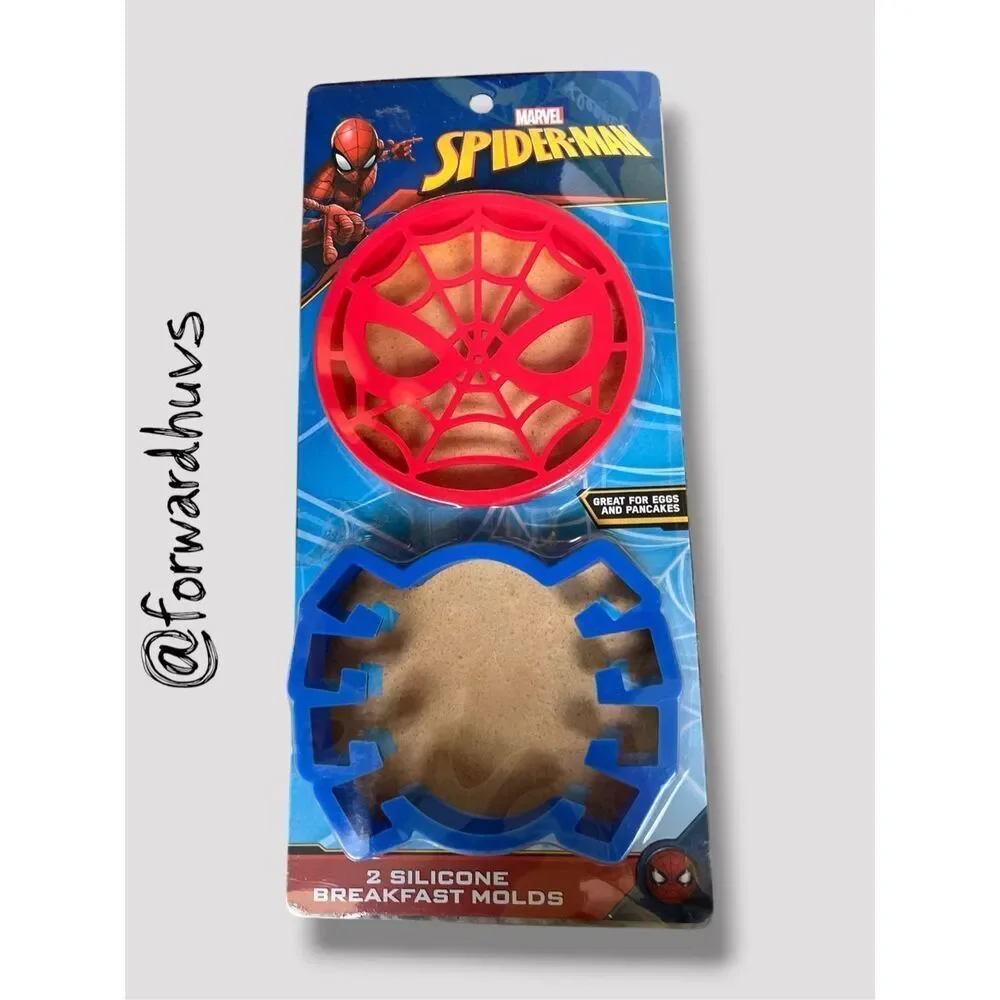 Marvel Spider‑Man Silicone Breakfast Molds – 2 Pack – 2021